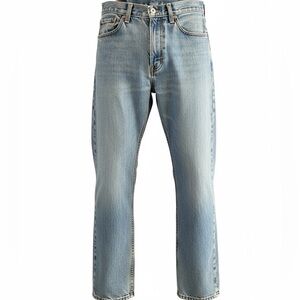 Men’s Levi’s Straight Leg 505 Regular Light Stonewashed Jeans Size 33/30